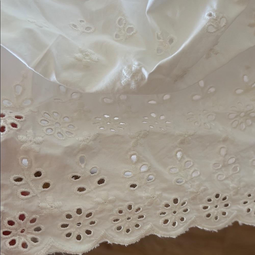 GAP x Doen White Lace Sleeveless Blouse - Picture 6 of 7